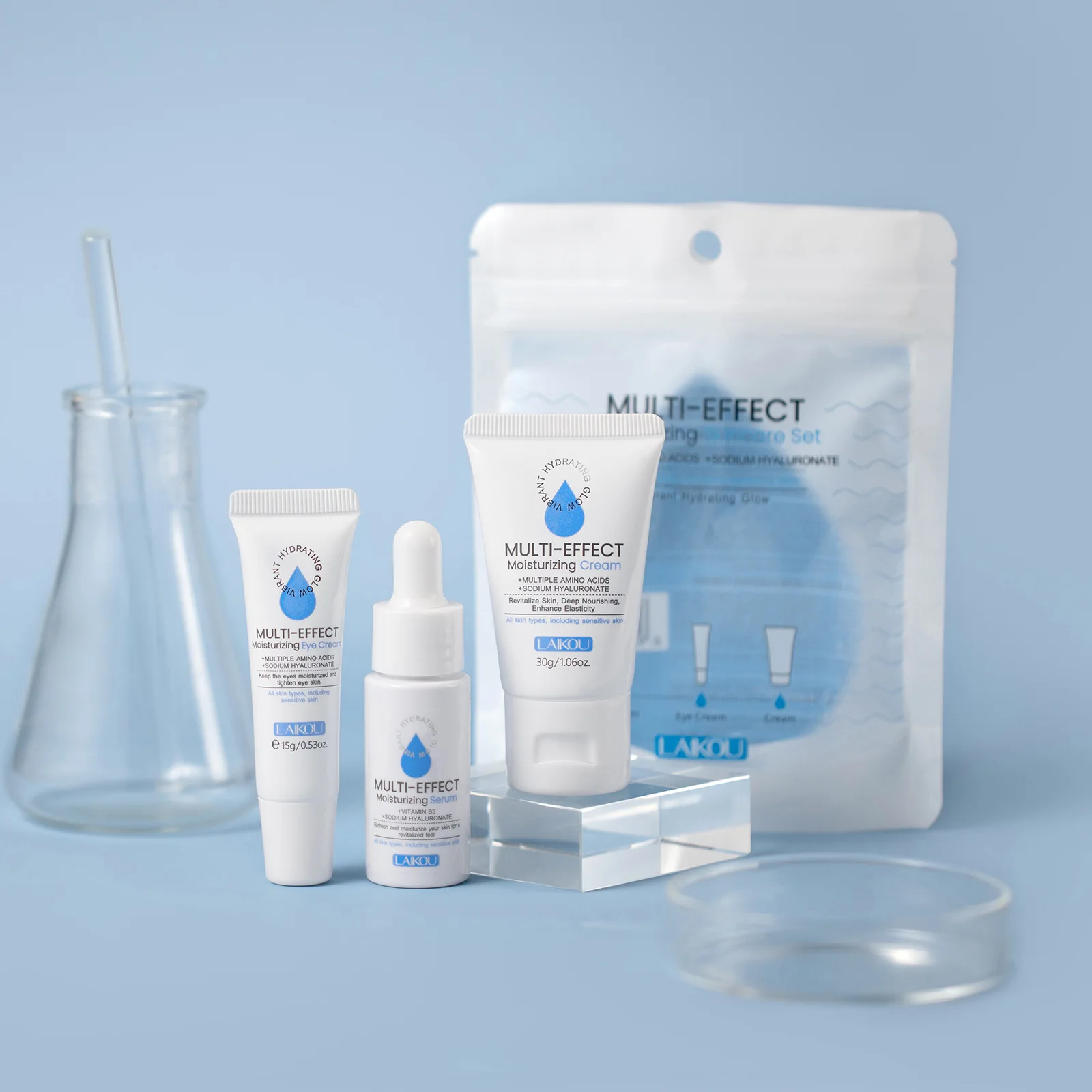 Lecoo Daily Skincare Set: Hydrating Serum + Eye Cream + Face Cream - For All Skin Types, Daily Hydration & Glowing Travel Skin
Lecoo Daily Skincare Set: Hydrating Serum + Eye Cream + Face Cream - For All Skin Types, Daily Hydration & Glowing Travel Skin