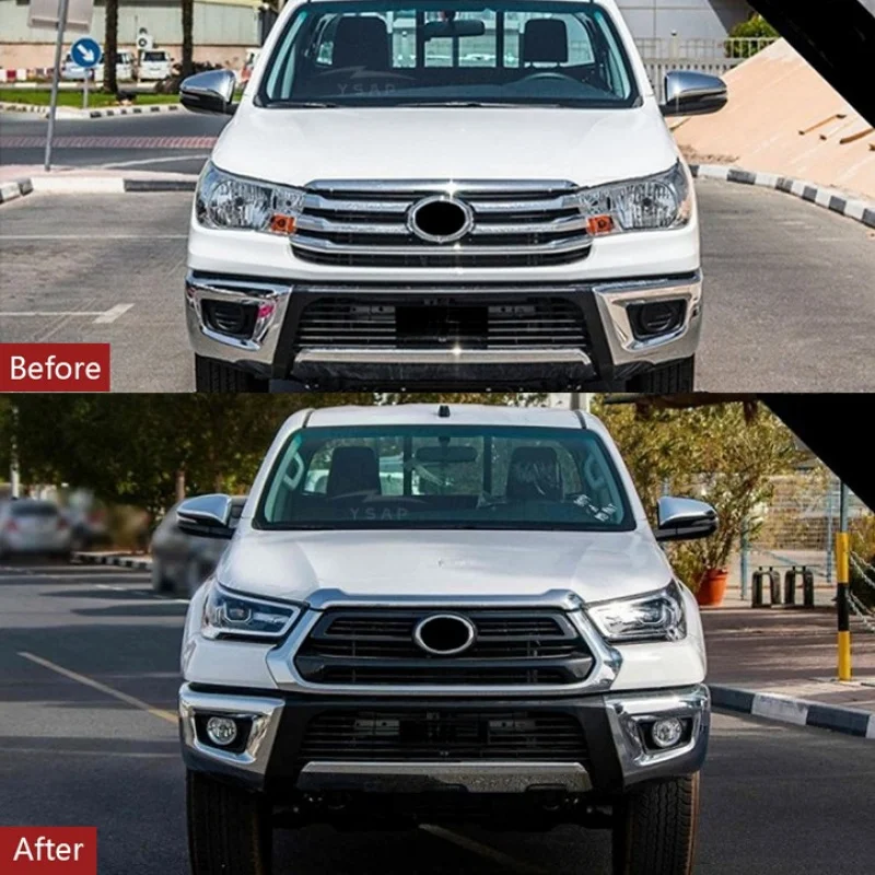 Suitable for 2016 Revo Middle East Version Old to New 2021 Surround Grille Exterior Modification Parts
Suitable for 2016 Revo Middle East Version Old to New 2021 Surround Grille Exterior Modification Parts