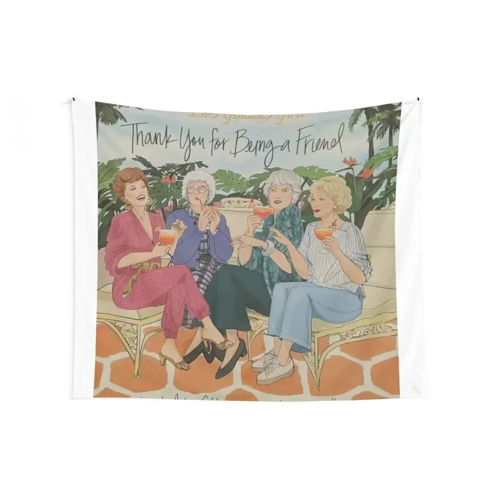 Thank You For Being a Friends Golden Girls Tapestry Bedrooms Decor Decoration Room Tapestry
Thank You For Being a Friends Golden Girls Tapestry Bedrooms Decor Decoration Room Tapestry