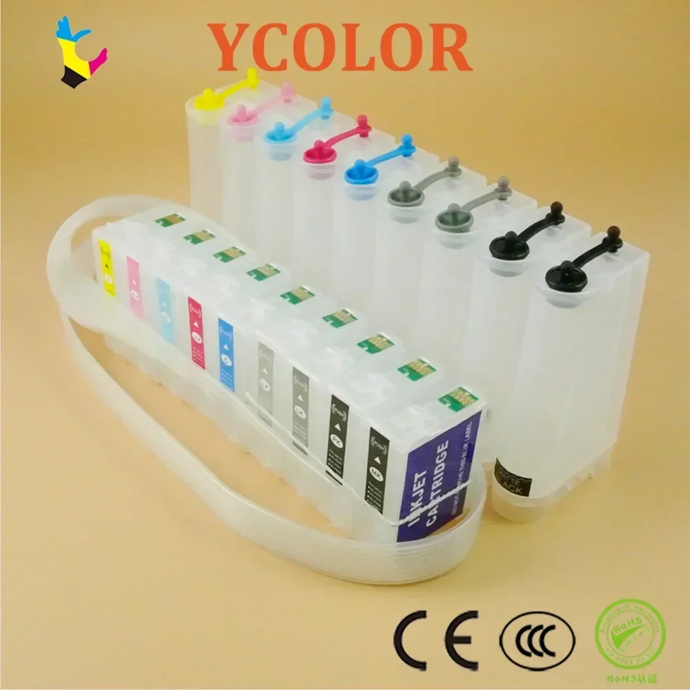 SC P600 Bulk CISS Ink System for Epson SureColor P600 R3000 Printer Continuous Ink Supply System with Auto Reset Chips SC-P600
SC P600 Bulk CISS Ink System for Epson SureColor P600 R3000 Printer Continuous Ink Supply System with Auto Reset Chips SC-P600