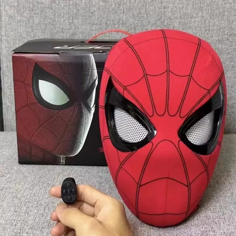 New Hot Sale Amazing Spider-Man Headgear Mask Helmet Figurine Cosplay Electric Ring Control Eye Luminous Collection Model Toy
New Hot Sale Amazing Spider-Man Headgear Mask Helmet Figurine Cosplay Electric Ring Control Eye Luminous Collection Model Toy