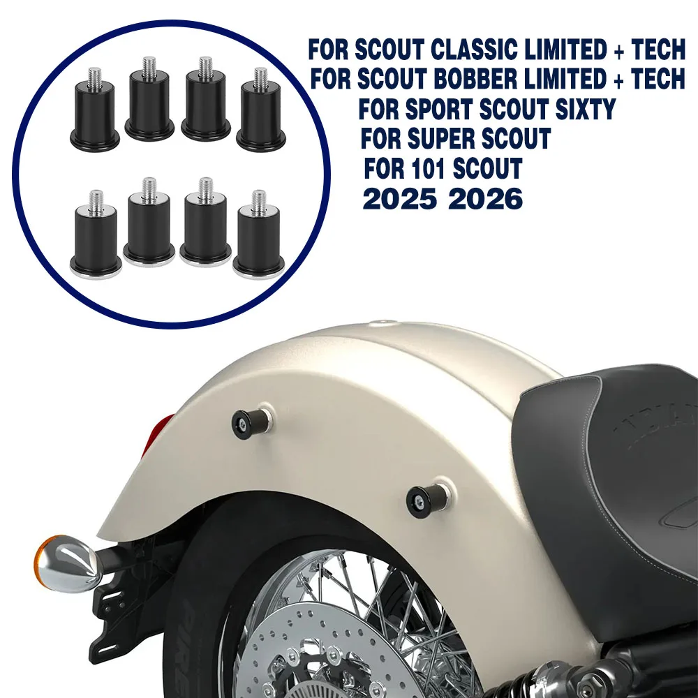 Быстросъемные крепления (4 шт.) для подседельных сумок и спинки для Indian Super Scout / Scout Sixty Bobber Classic 2025-2026
Быстросъемные крепления (4 шт.) для подседельных сумок и спинки для Indian Super Scout / Scout Sixty Bobber Classic 2025-2026