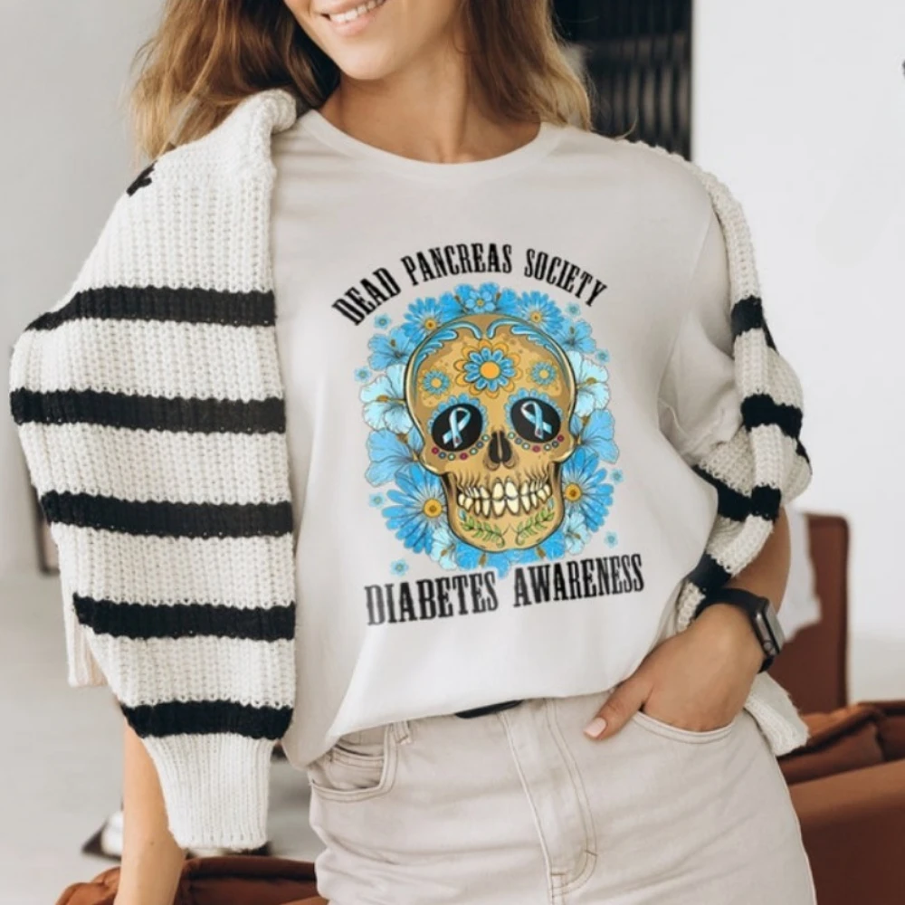 Забавная рубашка для осведомленности диабета Dead Pancreas Society, толстовка для осведомленности диабета, женская футболка, рубашки для женщин с коротким рукавом
Забавная рубашка для осведомленности диабета Dead Pancreas Society, толстовка для осведомленности диабета, женская футболка, рубашки для женщин с коротким рукавом