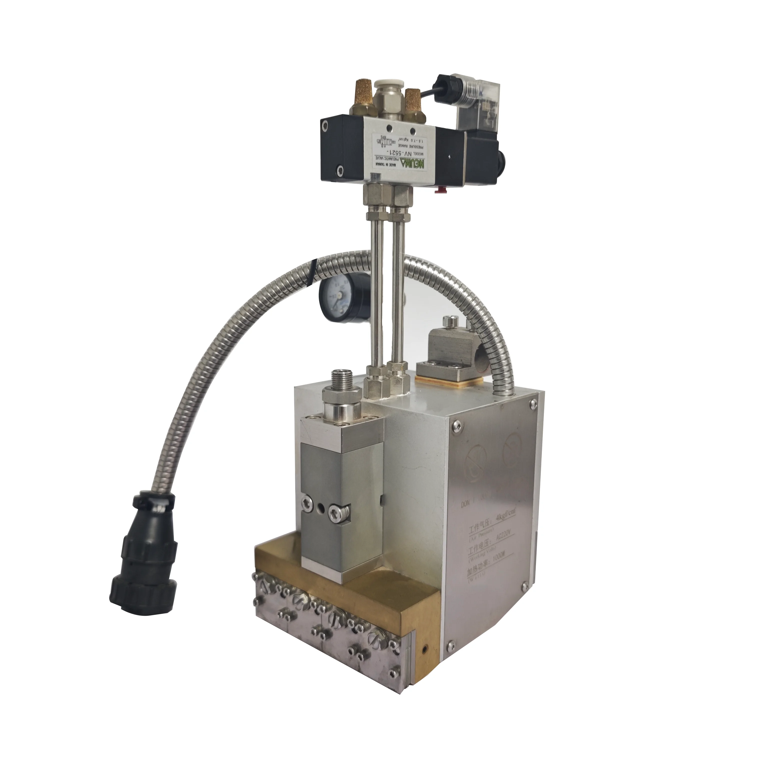 Customized Adhesive Strip Gun Hot Melt Glue Machine Gun Dispensing Module Gun for Box Sealing Carton Packaging