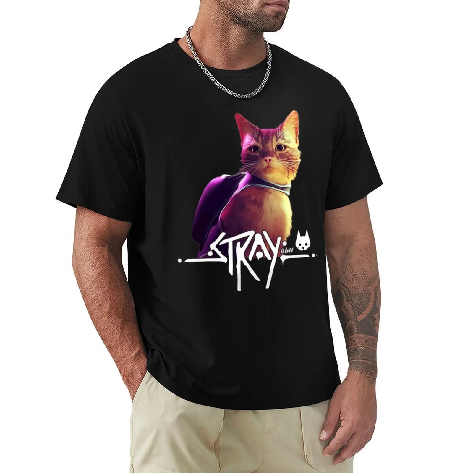 stray game stray video game T-Shirt summer 2025 vintage clothes blacks vintage t shirt men
stray game stray video game T-Shirt summer 2025 vintage clothes blacks vintage t shirt men