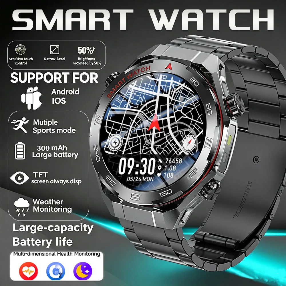 New Smart Watch Health Detection Sports Mode Sleep Monitoring Wireless Calling 1.46 High Definition Large Screen Smart Glasses
New Smart Watch Health Detection Sports Mode Sleep Monitoring Wireless Calling 1.46 High Definition Large Screen Smart Glasses