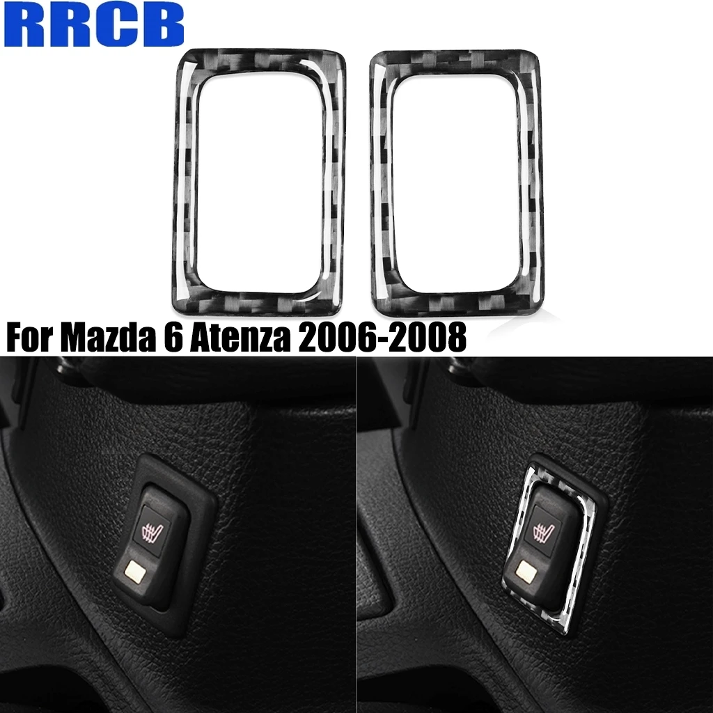 For Mazda 6 Atenza 2006 2007 2008 Real Carbon Fiber Seat Heating Control Frame Interior Cover Stickers Trim Car Accessories
For Mazda 6 Atenza 2006 2007 2008 Real Carbon Fiber Seat Heating Control Frame Interior Cover Stickers Trim Car Accessories