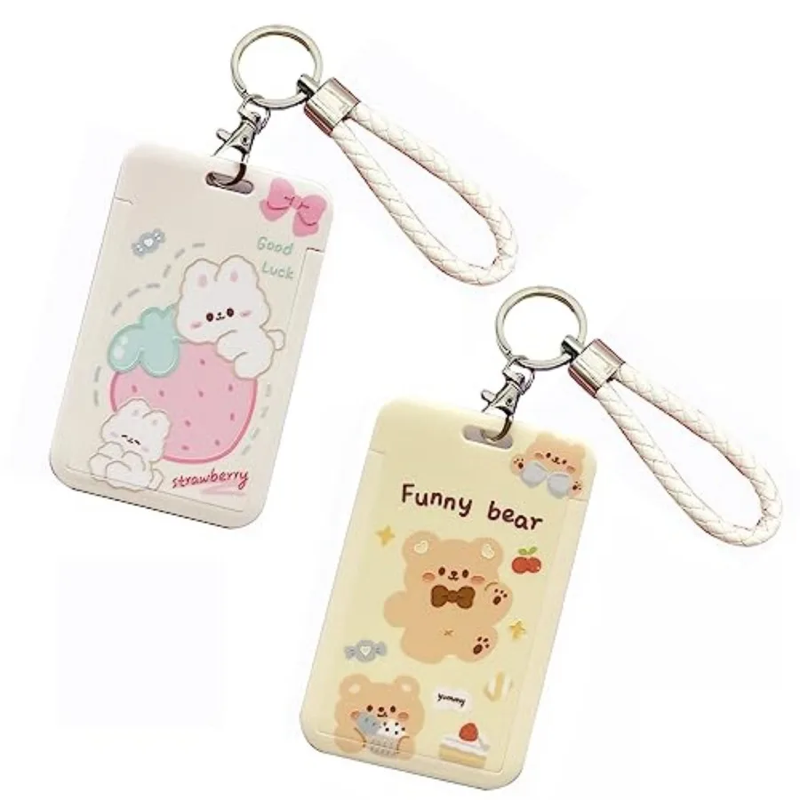 2 Pcs Kpop Photocard Holder PC Holder Kpop ID Badge Holder with Keychain Hard Shell Protective Photo Sleeves White and Yellow
2 Pcs Kpop Photocard Holder PC Holder Kpop ID Badge Holder with Keychain Hard Shell Protective Photo Sleeves White and Yellow