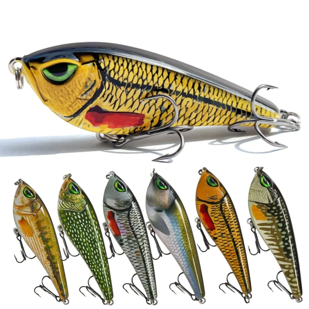 12.8cm 40g Simulation ABS Material Pike Fishing Lure VIB Freshwater & Saltwater Universal Tackle Saltwater Fishing Lure
12.8cm 40g Simulation ABS Material Pike Fishing Lure VIB Freshwater & Saltwater Universal Tackle Saltwater Fishing Lure
