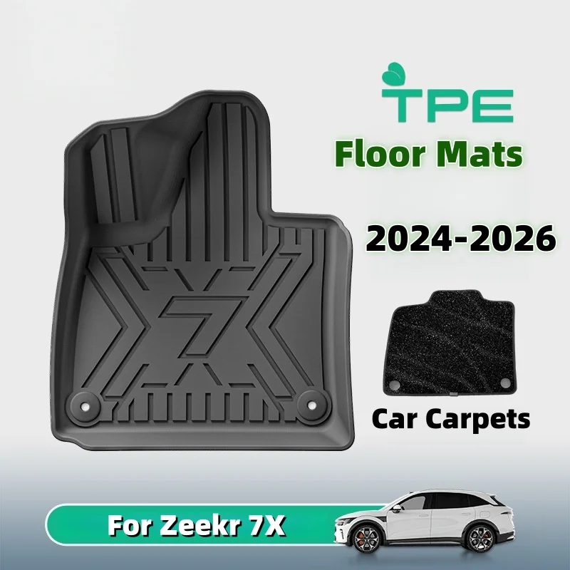 Car Floor Mats For 5 Seats Zeekr 7X 2024 2025 2026 All-Weather Cargo Liner Trunk Mat TPE Waterproof Floor Liner LHD RHD
Car Floor Mats For 5 Seats Zeekr 7X 2024 2025 2026 All-Weather Cargo Liner Trunk Mat TPE Waterproof Floor Liner LHD RHD