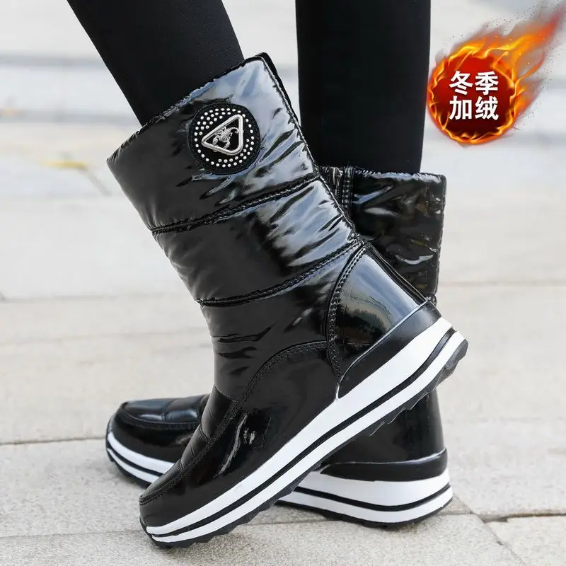 New 2026 Women's Winter Boots Plush Lined Thickened Warm Snow Boots Women Waterproof Non-Slip Thick Sole Boots Winter Shoes
New 2026 Women's Winter Boots Plush Lined Thickened Warm Snow Boots Women Waterproof Non-Slip Thick Sole Boots Winter Shoes