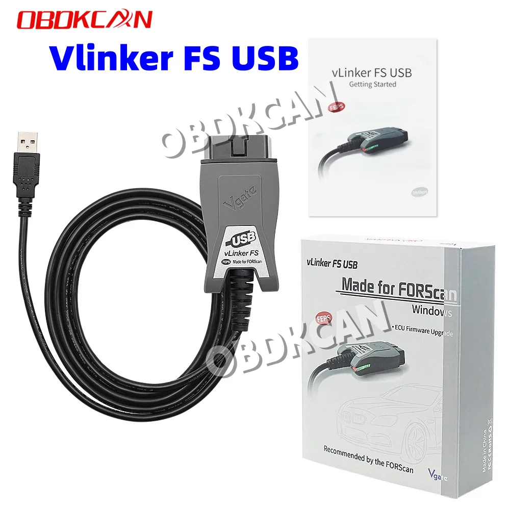 Диагностический инструмент Vgate Vlinker FS USB OBD2 для автомобилей Mazda и Ford, автомобильный сканер FOR-Scan OBD2 MS/HS CAN, аналог OBD Link
Диагностический инструмент Vgate Vlinker FS USB OBD2 для автомобилей Mazda и Ford, автомобильный сканер FOR-Scan OBD2 MS/HS CAN, аналог OBD Link