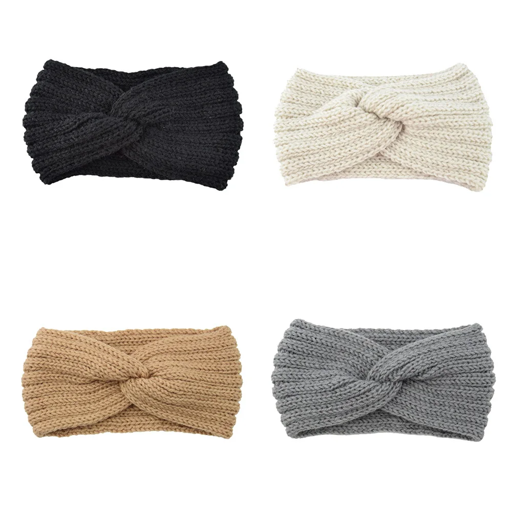 4Pcs Cross Knitted Headbands Wool Hairbands Winter Ear Protector Hair Accessories for Women Girls Black Beige Camel Grey
4Pcs Cross Knitted Headbands Wool Hairbands Winter Ear Protector Hair Accessories for Women Girls Black Beige Camel Grey