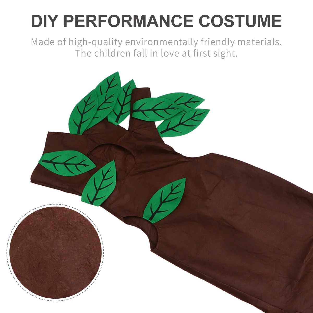 1Set Tree Clothes Brown Kids Halloween Role Play Dress Classic Stage Costume Easy Wear Festival Outfit Halloween Costume 
1Set Tree Clothes Brown Kids Halloween Role Play Dress Classic Stage Costume Easy Wear Festival Outfit Halloween Costume