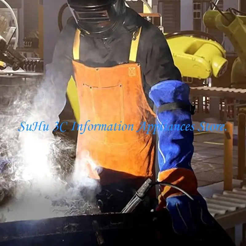 Full Coverage Leather Welder Apron For Grinding Soldering And Metalwork
Full Coverage Leather Welder Apron For Grinding Soldering And Metalwork