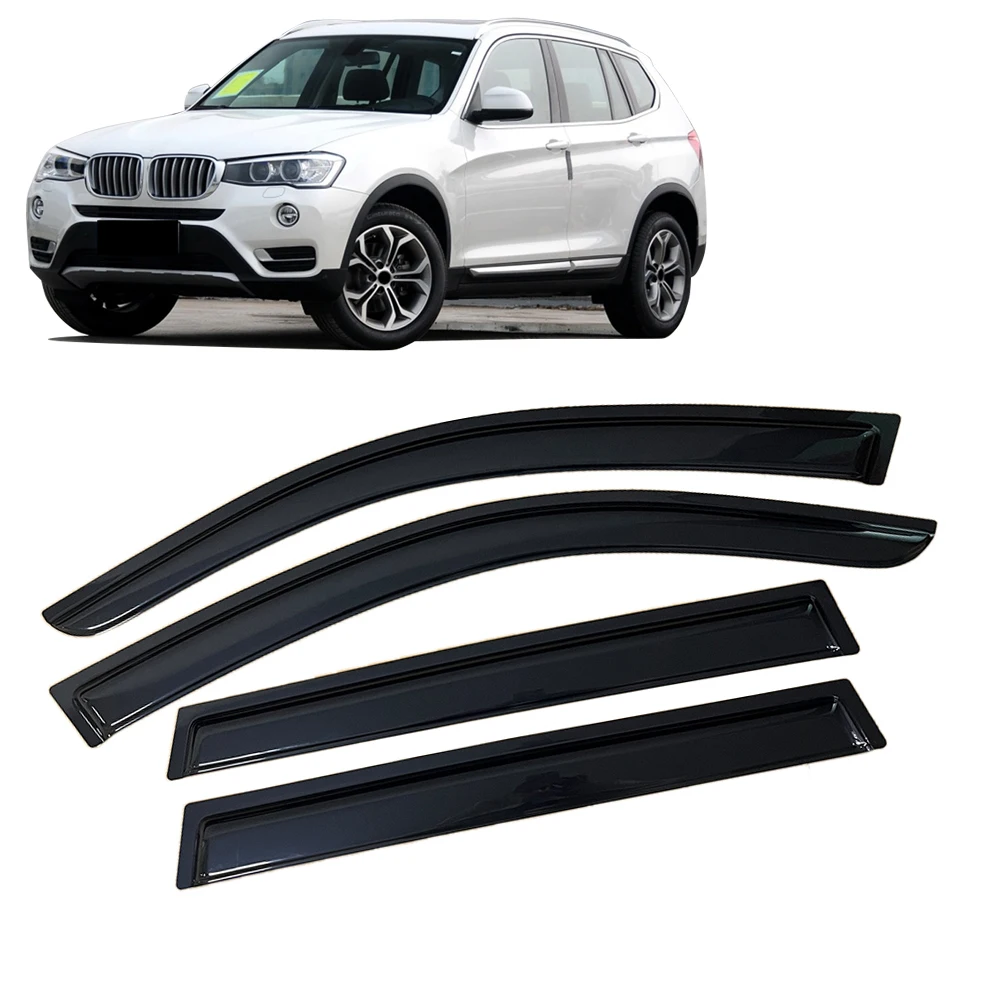Window Visor for BMW X3 F25 2011 2012 2013 2014 2015 2016 2017 Wind Deflectors Rain Guards Door Visor Vent Shades Ventvisor
Window Visor for BMW X3 F25 2011 2012 2013 2014 2015 2016 2017 Wind Deflectors Rain Guards Door Visor Vent Shades Ventvisor