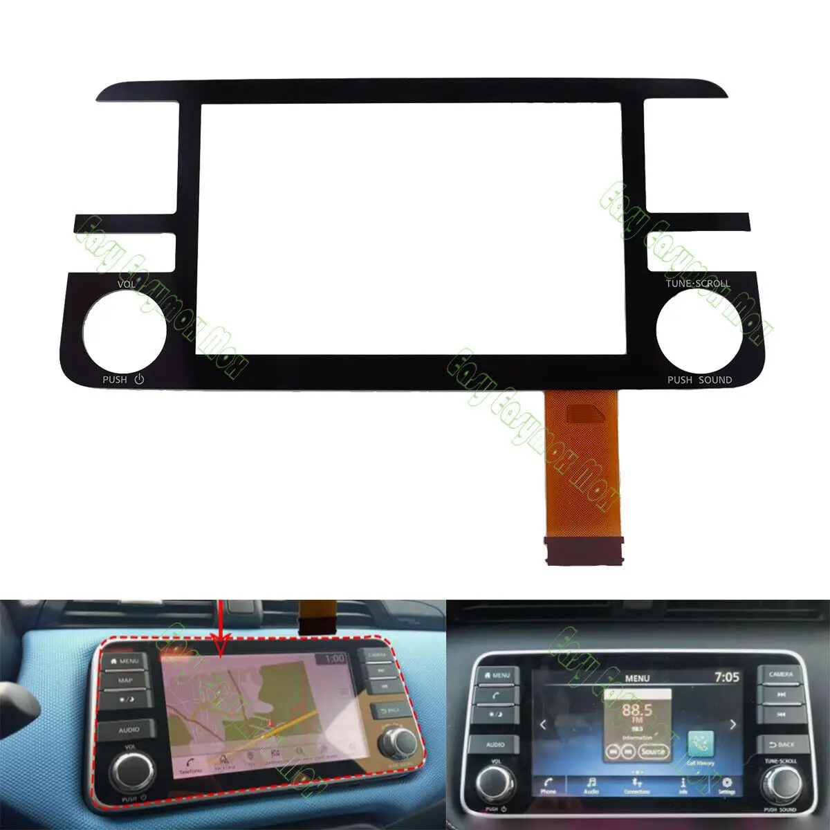 Touch Digitizer For 7 inch 2018 - 2021 Nissan Kick Versa Screen LCD Radio Navigation
Touch Digitizer For 7 inch 2018 - 2021 Nissan Kick Versa Screen LCD Radio Navigation