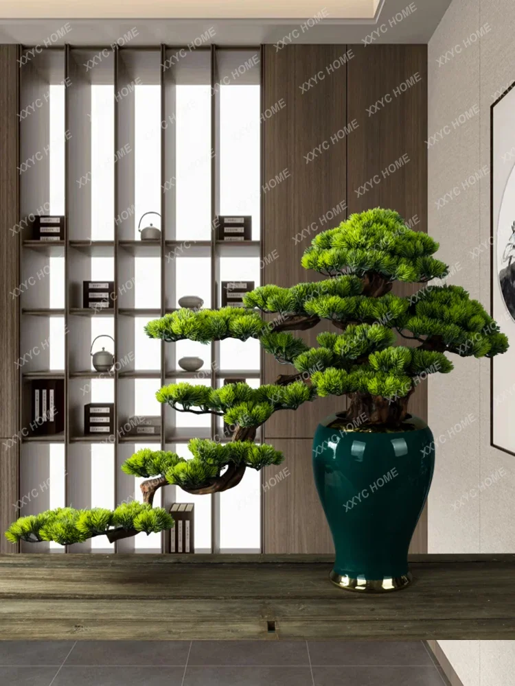 Artificial Greeting Pine Fake Trees Hallway Hotel Lobby Green Plant TV Cabinet Decoration Plants
Artificial Greeting Pine Fake Trees Hallway Hotel Lobby Green Plant TV Cabinet Decoration Plants