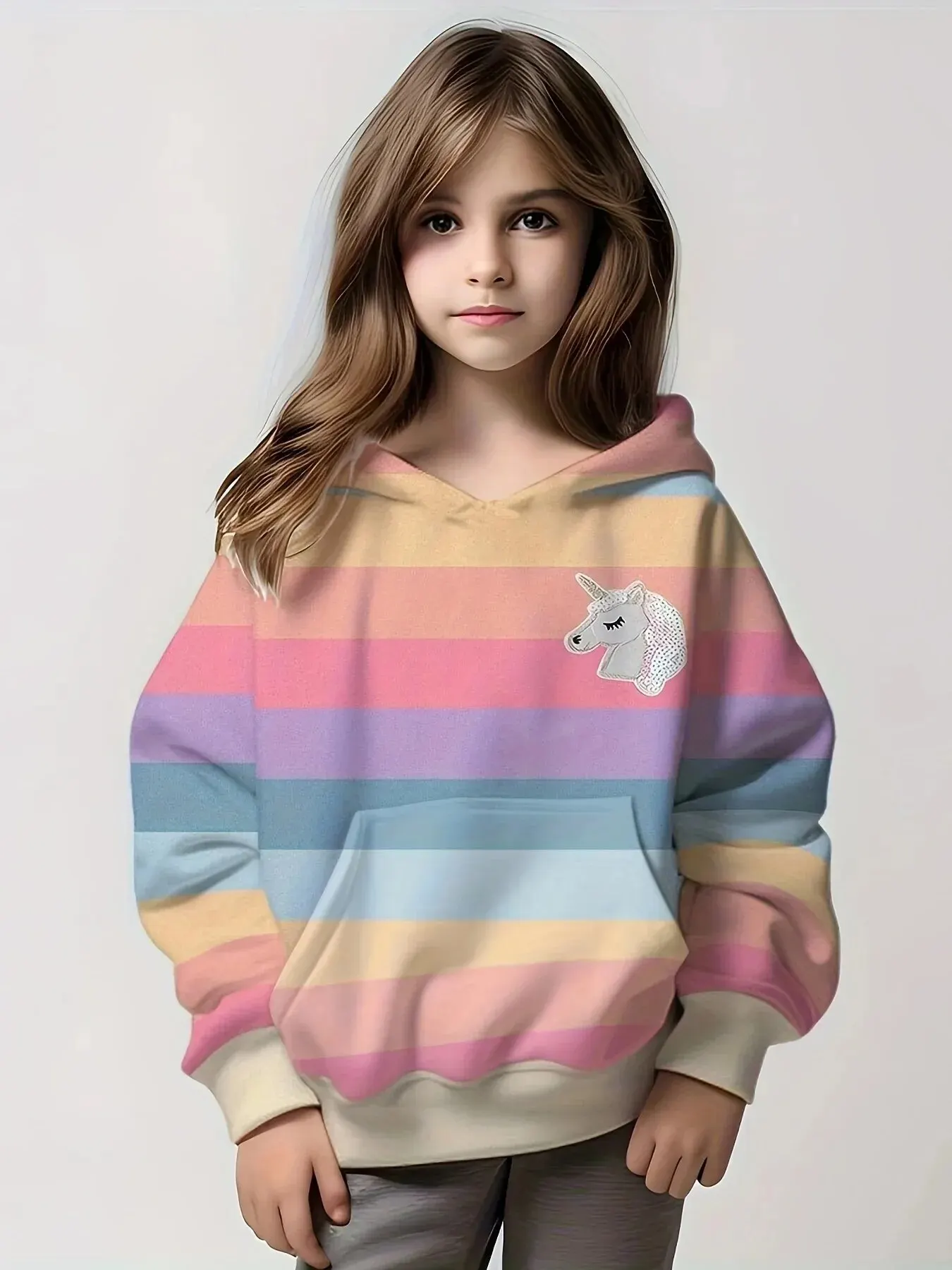 Kids Clothes Girl Hoodies Spring Fall Long Sleeve Children's Cute Hoodie 3D Print Cartoon Fashion Girl Clothing Sweatshirt Tops
Kids Clothes Girl Hoodies Spring Fall Long Sleeve Children's Cute Hoodie 3D Print Cartoon Fashion Girl Clothing Sweatshirt Tops