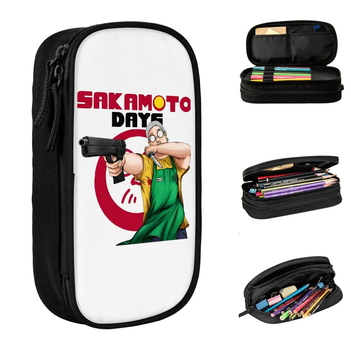 Fun Cool Pose Taro Sakamoto Days Pencil Cases Pencilcases Pen Holder Kids Large Storage Pencil Bags Supplies Zipper Stationery
Fun Cool Pose Taro Sakamoto Days Pencil Cases Pencilcases Pen Holder Kids Large Storage Pencil Bags Supplies Zipper Stationery