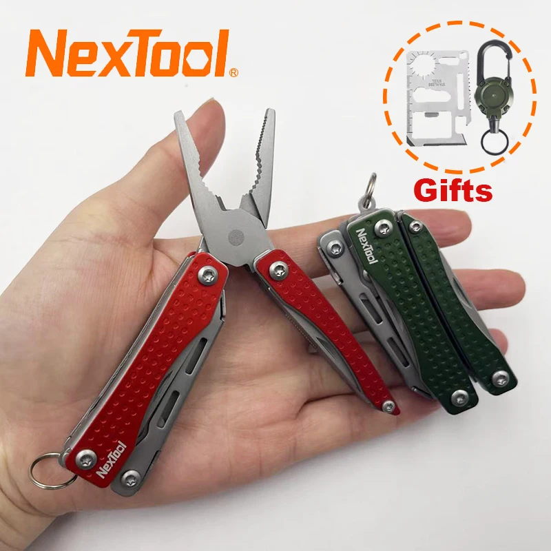NexTool Mini Flagship 10 In 1 Keychain Multitool Folding Pliers EDC Outdoor Survival Portable Pocket Tools with Gifts
NexTool Mini Flagship 10 In 1 Keychain Multitool Folding Pliers EDC Outdoor Survival Portable Pocket Tools with Gifts