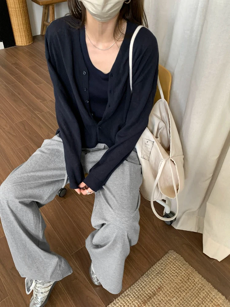 Loose Fit Ice Silk Knitted Cardigan Women's Summer Outerwear Air Conditioner Cover up Thin Korean Style Lazy Style Sun Protec...
Loose Fit Ice Silk Knitted Cardigan Women's Summer Outerwear Air Conditioner Cover up Thin Korean Style Lazy Style Sun Protec...