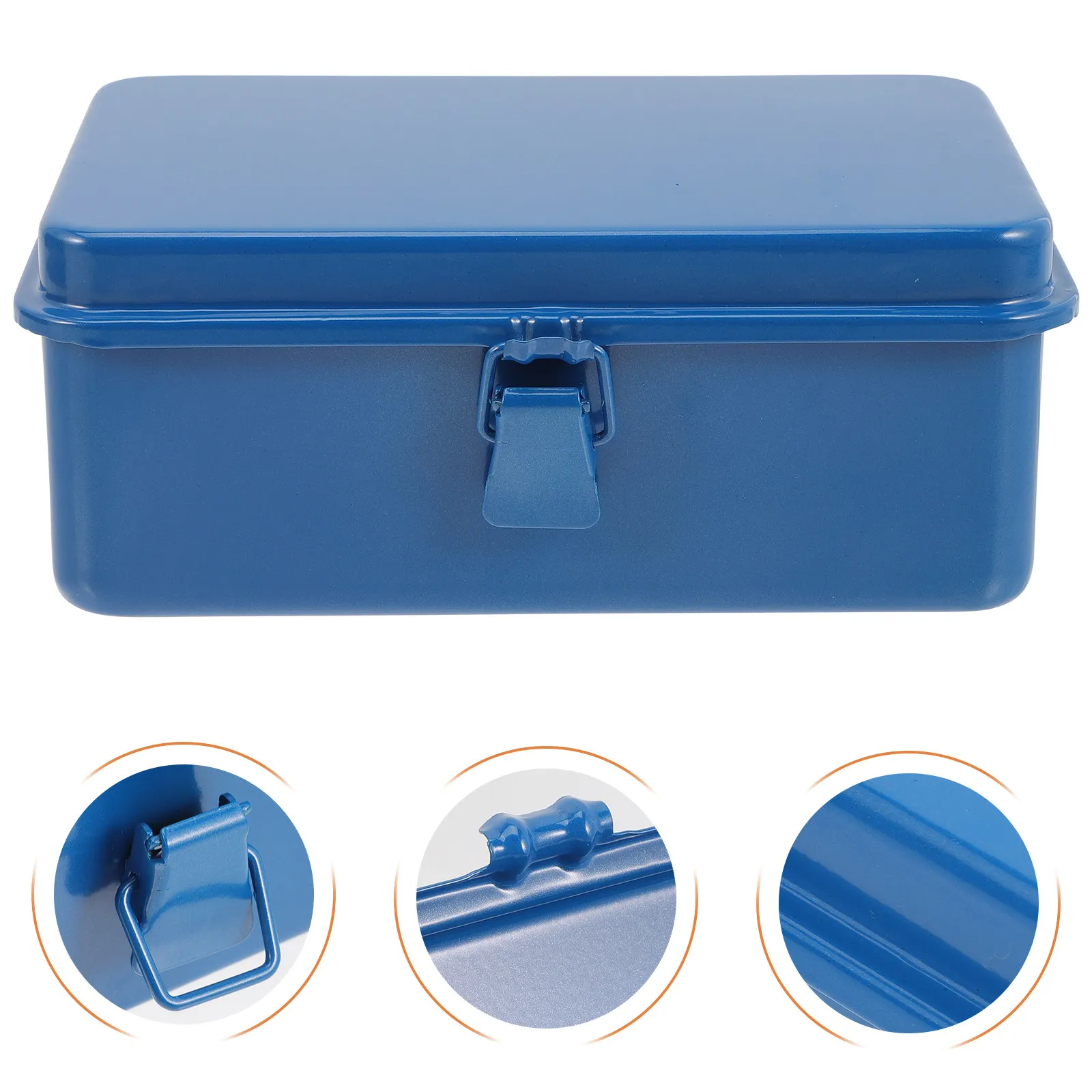 Premium Iron Tool Box High Rigidity Load Bearing Metal Storage Container for Tools Accessories Workshop Garage Portable
Premium Iron Tool Box High Rigidity Load Bearing Metal Storage Container for Tools Accessories Workshop Garage Portable