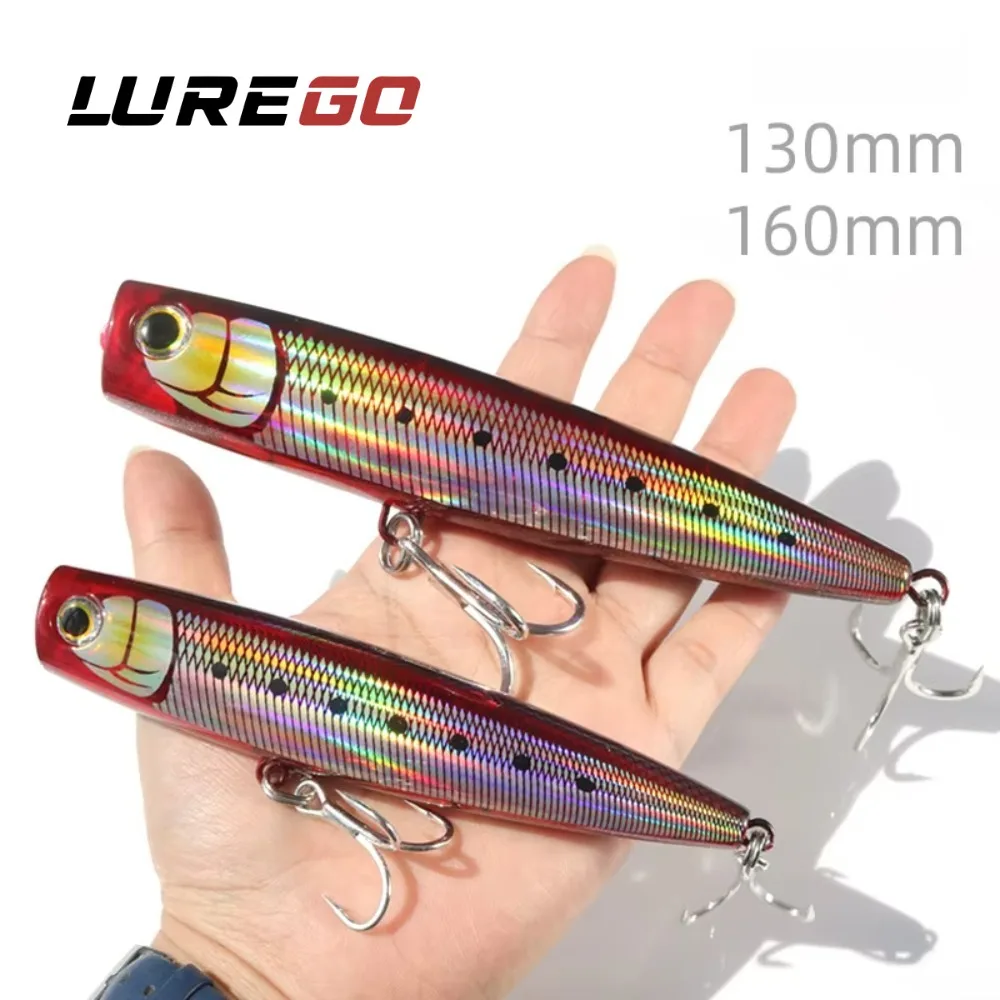 1 шт. Приманка Pro Popper 130-160 мм | Прочная поверхностная приманка из АБС-пластика для морской рыбалки на гигантского тунца, тунца и крупной дичи
1 шт. Приманка Pro Popper 130-160 мм | Прочная поверхностная приманка из АБС-пластика для морской рыбалки на гигантского тунца, тунца и крупной дичи