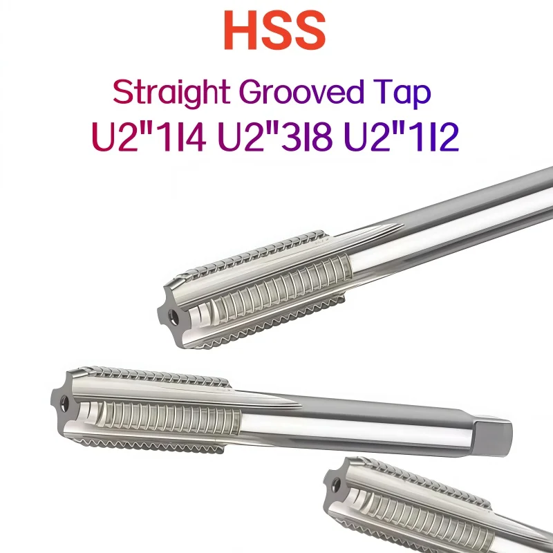 1PCS HSS Straight Grooved Tap U2"1I4 U2"3I8 U2"1I2 American Right Hand Taps for Precision Metalworking VAYABOOG
1PCS HSS Straight Grooved Tap U2"1I4 U2"3I8 U2"1I2 American Right Hand Taps for Precision Metalworking VAYABOOG