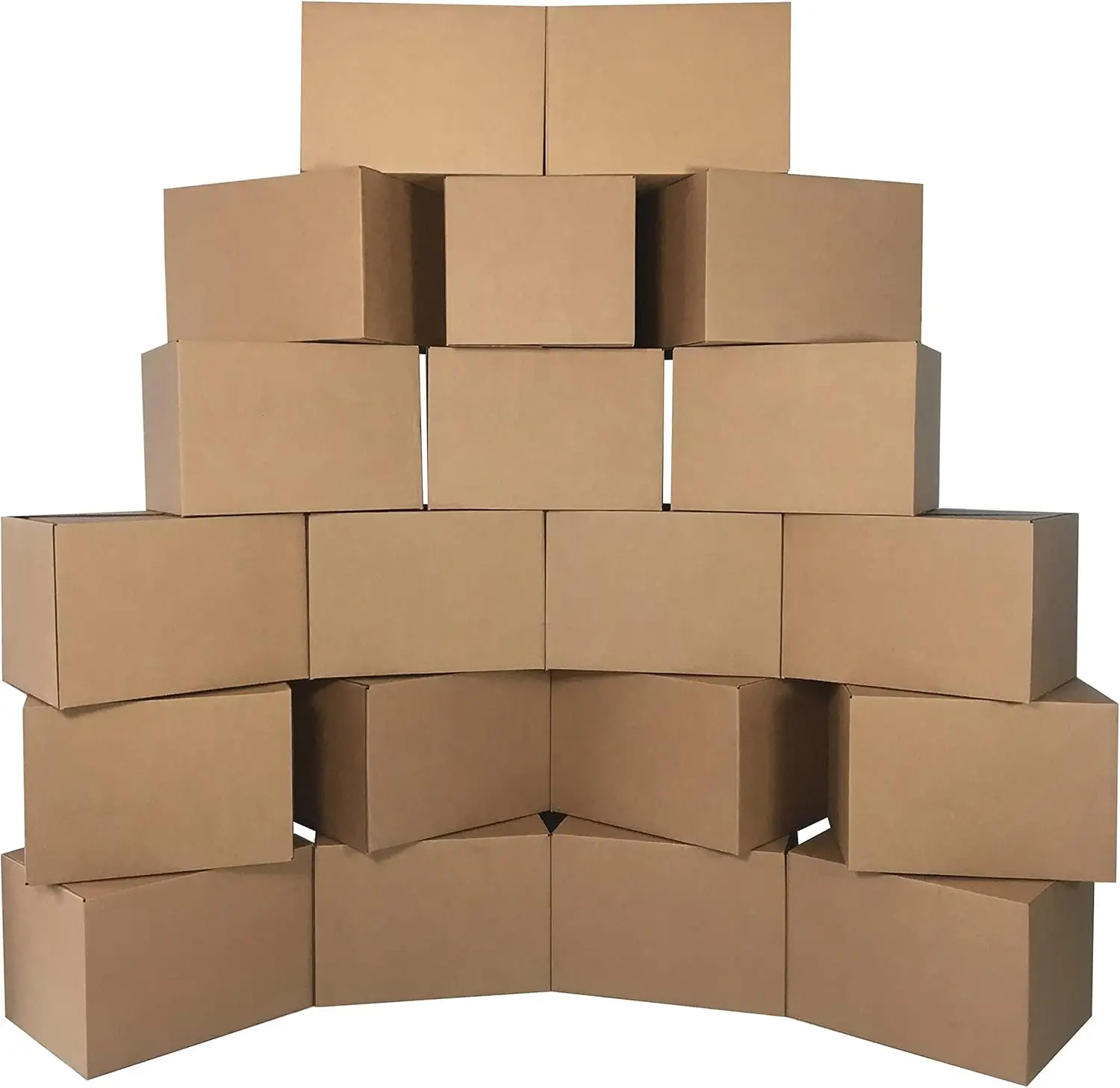 Medium Moving Boxes 18x14x12 for Packing Office Supplies, Toys & Books, 20 Pack
Medium Moving Boxes 18x14x12 for Packing Office Supplies, Toys & Books, 20 Pack