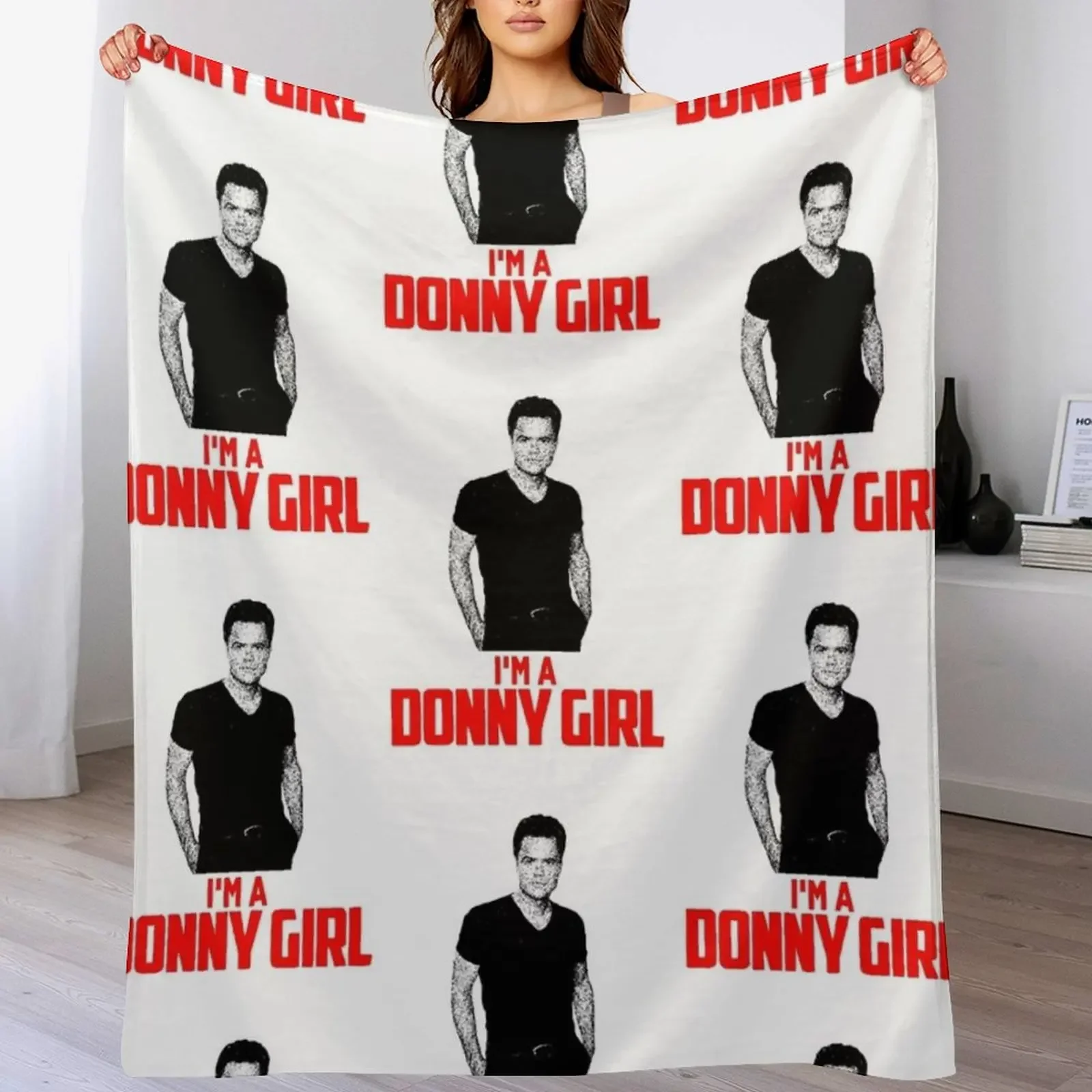 Donny Osmond I'm A Donny Girl Throw Blanket Decorative Beds Luxury bed plaid Beautifuls Blankets
Donny Osmond I'm A Donny Girl Throw Blanket Decorative Beds Luxury bed plaid Beautifuls Blankets