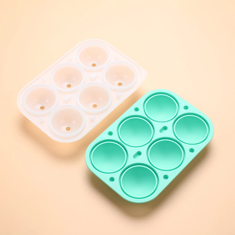 6 Grid Ball Shaped Ice Cubes Mold Quick Release Ice Maker Template For Whiskys Drink
6 Grid Ball Shaped Ice Cubes Mold Quick Release Ice Maker Template For Whiskys Drink