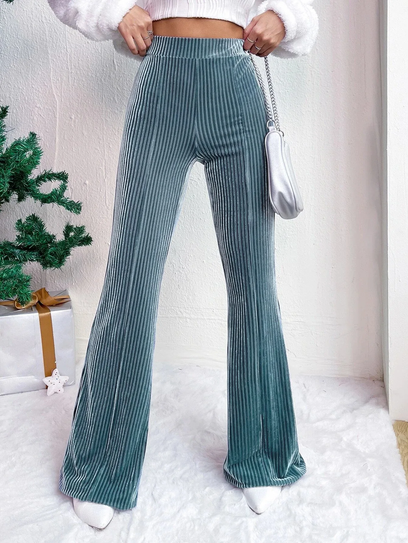 Pantalones Mujer 2025 Autumn Winter Corduroy Flared Pants Casual Pants Women Pantaloni Pantalones Con Elastico Para Mujer
Pantalones Mujer 2025 Autumn Winter Corduroy Flared Pants Casual Pants Women Pantaloni Pantalones Con Elastico Para Mujer