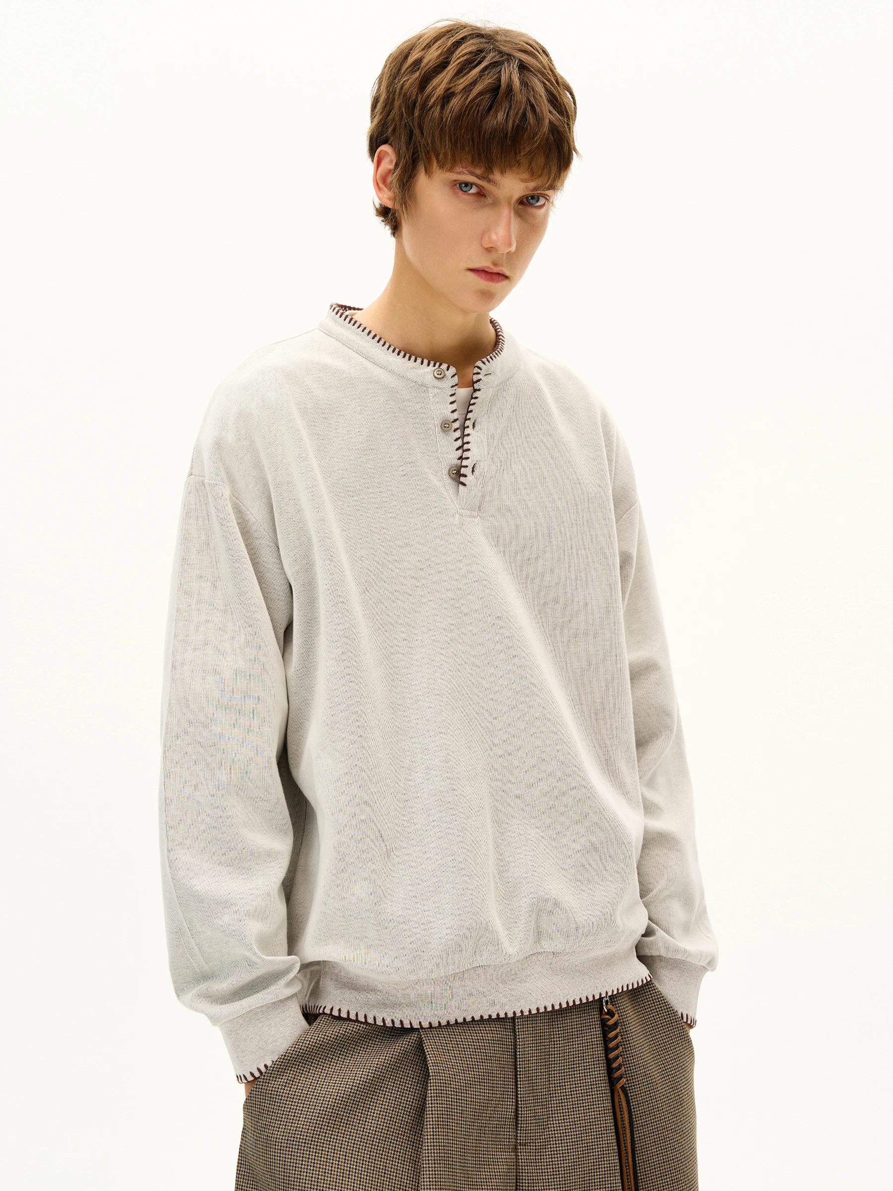 Оригинальная вязаная толстовка MADWITCH, сшитая вручную, свободная повседневная длинная толстовка Sve Classic Sle из смеси хлопка из полиэстера
Оригинальная вязаная толстовка MADWITCH, сшитая вручную, свободная повседневная длинная толстовка Sve Classic Sle из смеси хлопка из полиэстера