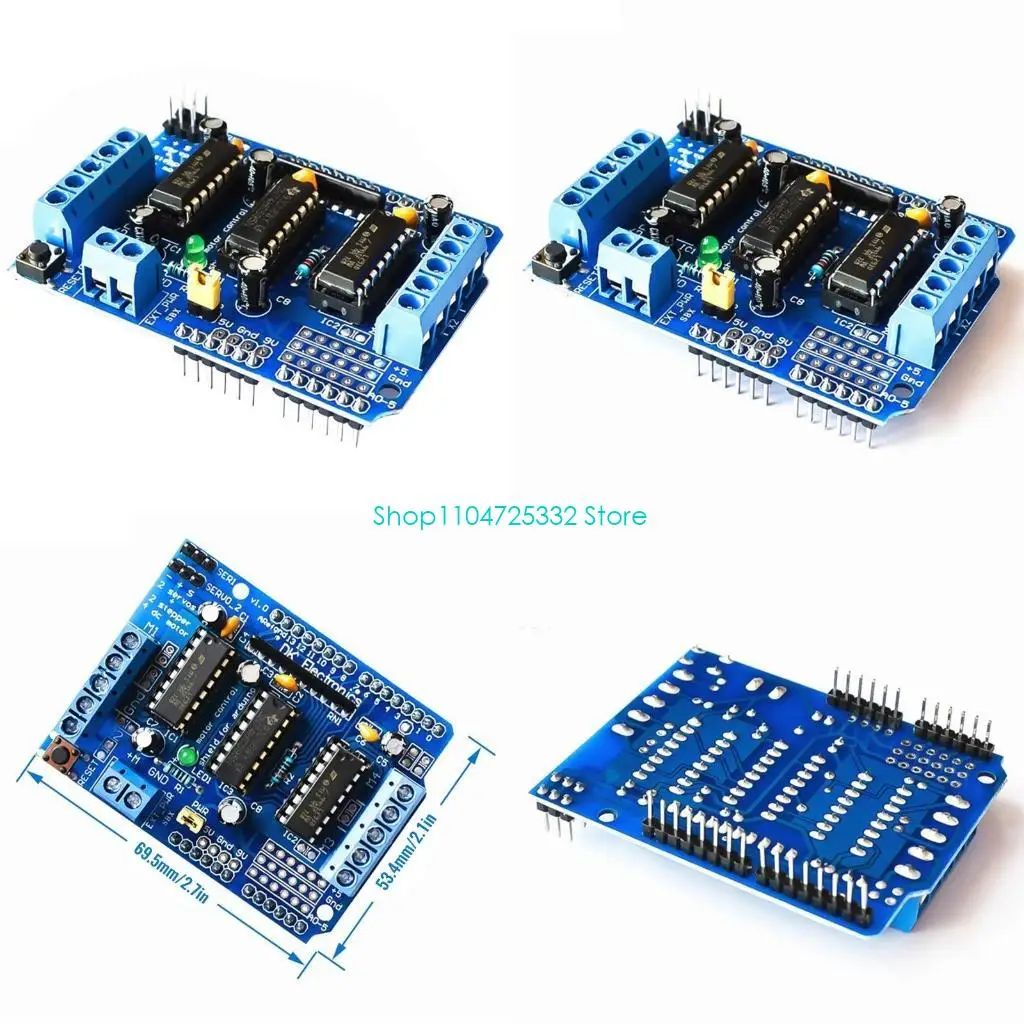 P5EA для L293D плата расширения с двойным приводом двигателя, прочный щит управления двигателем
P5EA для L293D плата расширения с двойным приводом двигателя, прочный щит управления двигателем