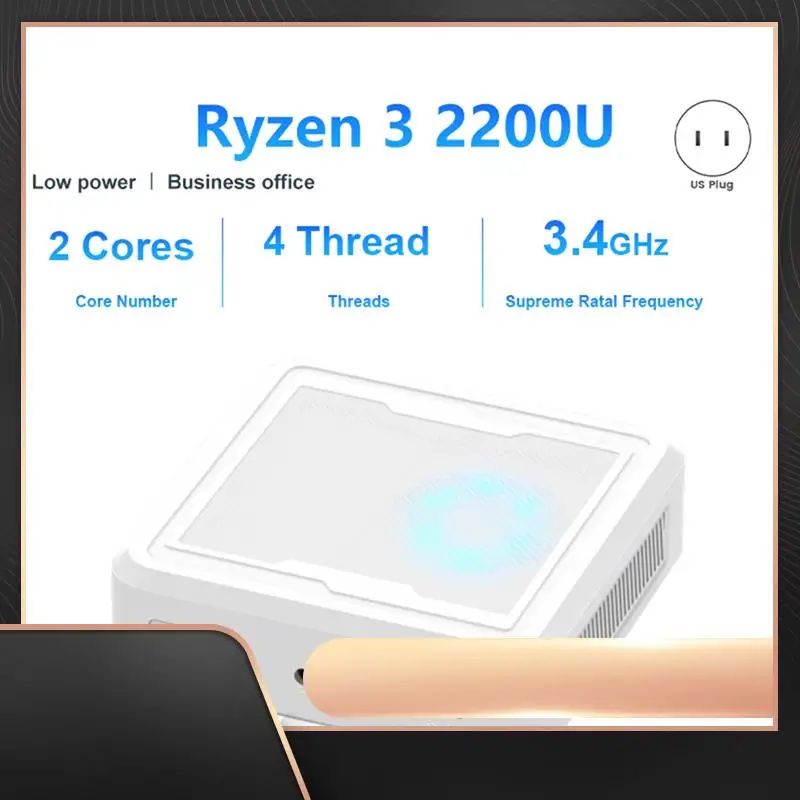 Для AMD Ryzen 3 2200U до 65 Вт Мини-ПК DDR4 NVME SSD Wifi5 BT 4.2 Игровой компьютер RX Vega 10 Graphices-N34R
Для AMD Ryzen 3 2200U до 65 Вт Мини-ПК DDR4 NVME SSD Wifi5 BT 4.2 Игровой компьютер RX Vega 10 Graphices-N34R