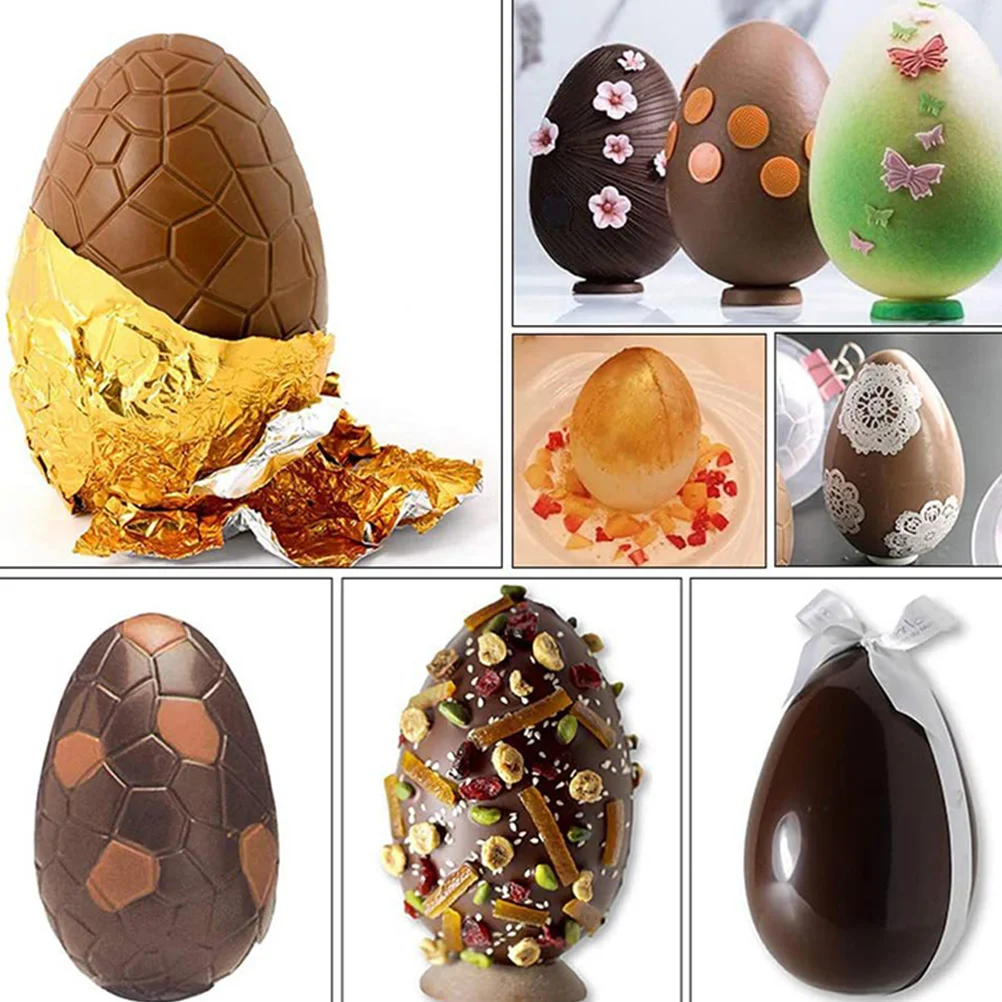 6pcs Chocolate Candy Mold Transparent Egg Shaped Baking Accessories Plastic Dessert Molds DIY Cookie Tools Easter Themed Cake
6pcs Chocolate Candy Mold Transparent Egg Shaped Baking Accessories Plastic Dessert Molds DIY Cookie Tools Easter Themed Cake