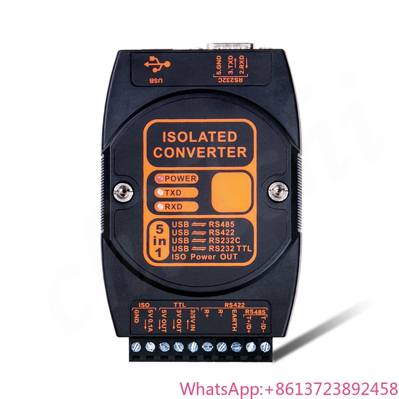 USB To RS485/422/232/TTL Industrial Lightning Protection Photoelectric Isolation Serial Port Converter RS485 To USB
USB To RS485/422/232/TTL Industrial Lightning Protection Photoelectric Isolation Serial Port Converter RS485 To USB