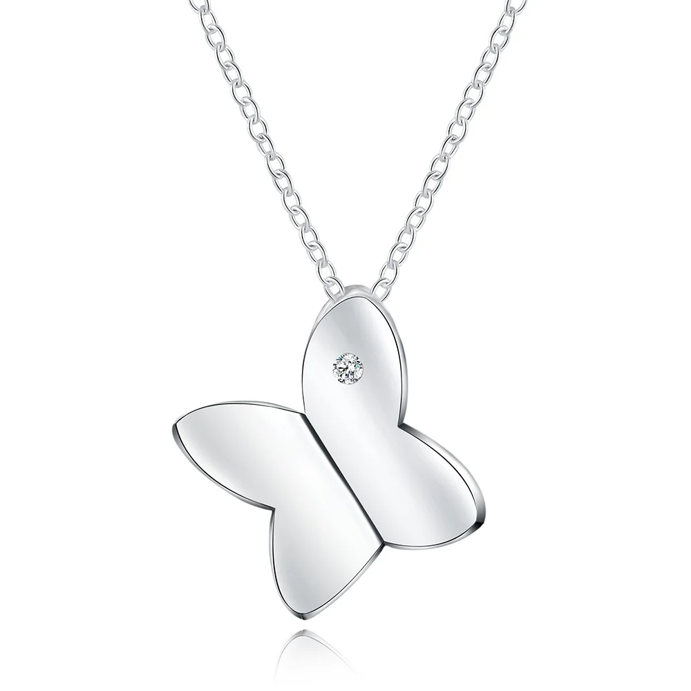 Ginstonelate Charms Wedding 925 Sterling Silver Necklace Crystal Butterfly Jewelry Fashion Cute Pendant Necklace New Cute Lady
Ginstonelate Charms Wedding 925 Sterling Silver Necklace Crystal Butterfly Jewelry Fashion Cute Pendant Necklace New Cute Lady