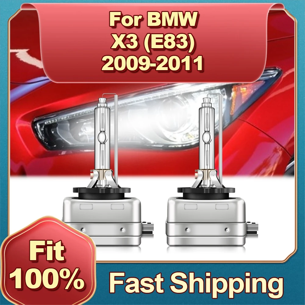 2Pcs HID D1S 35W Xenon Headlight Replacement Upgrade Car Light 6000K White For BMW X3 (E83) 2009 2010 2011
2Pcs HID D1S 35W Xenon Headlight Replacement Upgrade Car Light 6000K White For BMW X3 (E83) 2009 2010 2011
