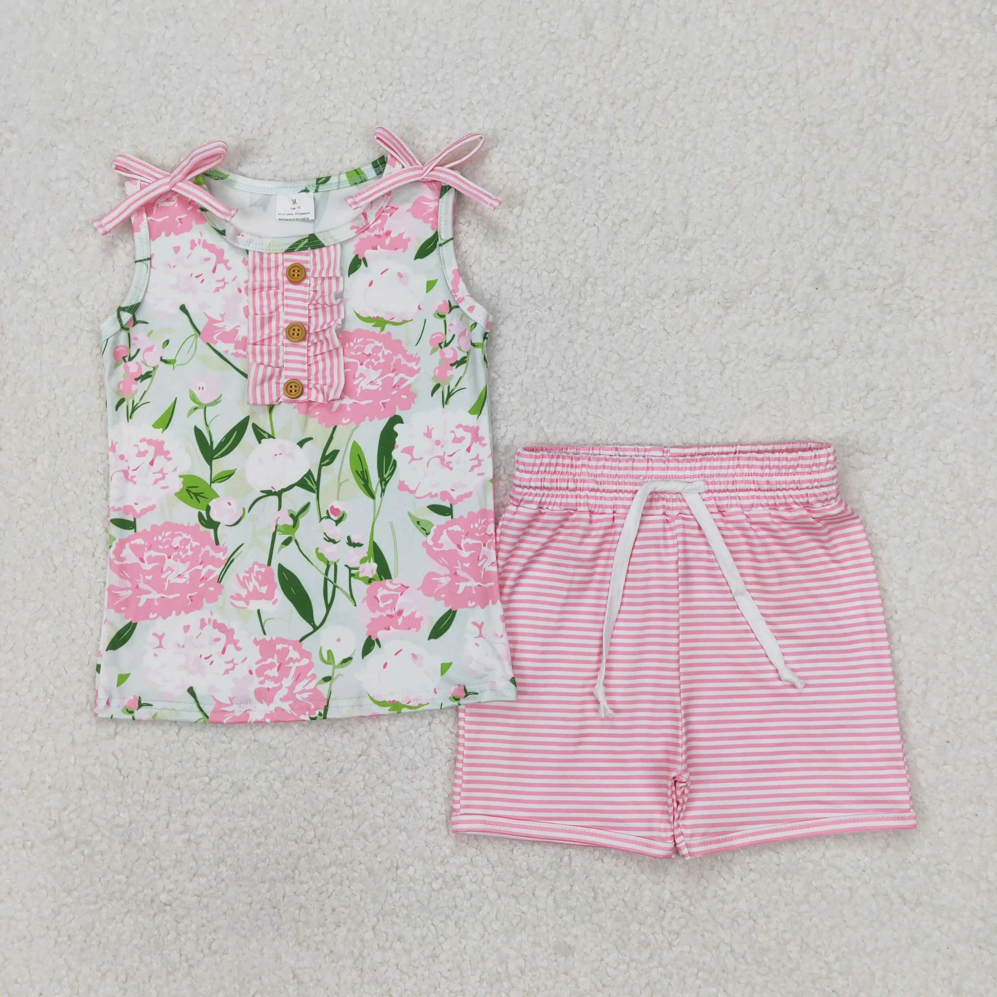 3.18 y NEW stock baby girls summer clothing wholesale boutique embroidered flowers leaves buttons green pink striped set
3.18 y NEW stock baby girls summer clothing wholesale boutique embroidered flowers leaves buttons green pink striped set