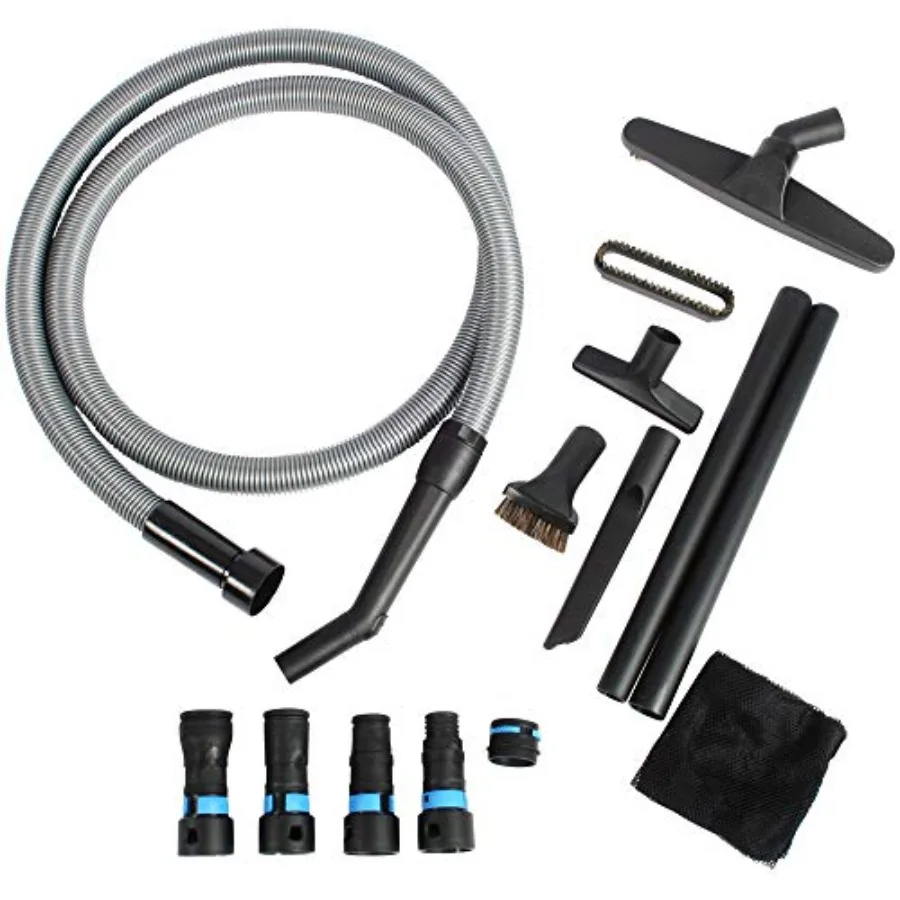 95259 Home and Shop Vacuum with Expanded Multi-Brand Power Tool Dust Collection Adapter Set and Full Attachment Kit Black
95259 Home and Shop Vacuum with Expanded Multi-Brand Power Tool Dust Collection Adapter Set and Full Attachment Kit Black