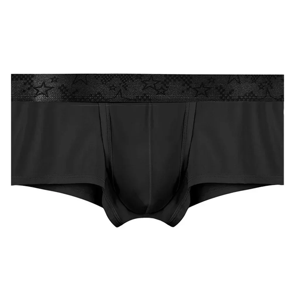 Basic Style Boxer Shorts Breathable Breathable Boxer Black Ice Silk Boxer Briefs Elastic Waist Hotel Sleepwear
Basic Style Boxer Shorts Breathable Breathable Boxer Black Ice Silk Boxer Briefs Elastic Waist Hotel Sleepwear