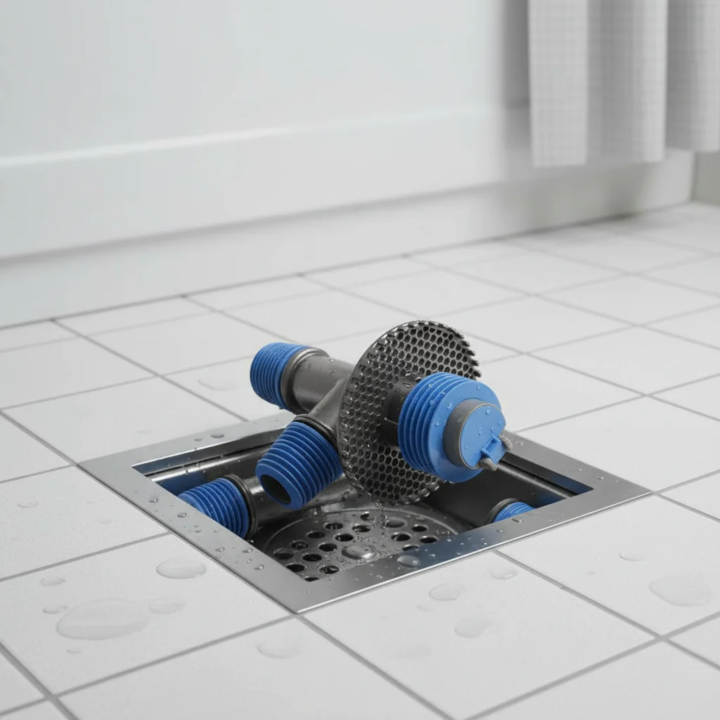 1Pcs New 2 in 1 Floor Drain Cover Universal 2/3/4 Ways Sewer Drain Connector Sink Sewer Washroom Accessories
1Pcs New 2 in 1 Floor Drain Cover Universal 2/3/4 Ways Sewer Drain Connector Sink Sewer Washroom Accessories