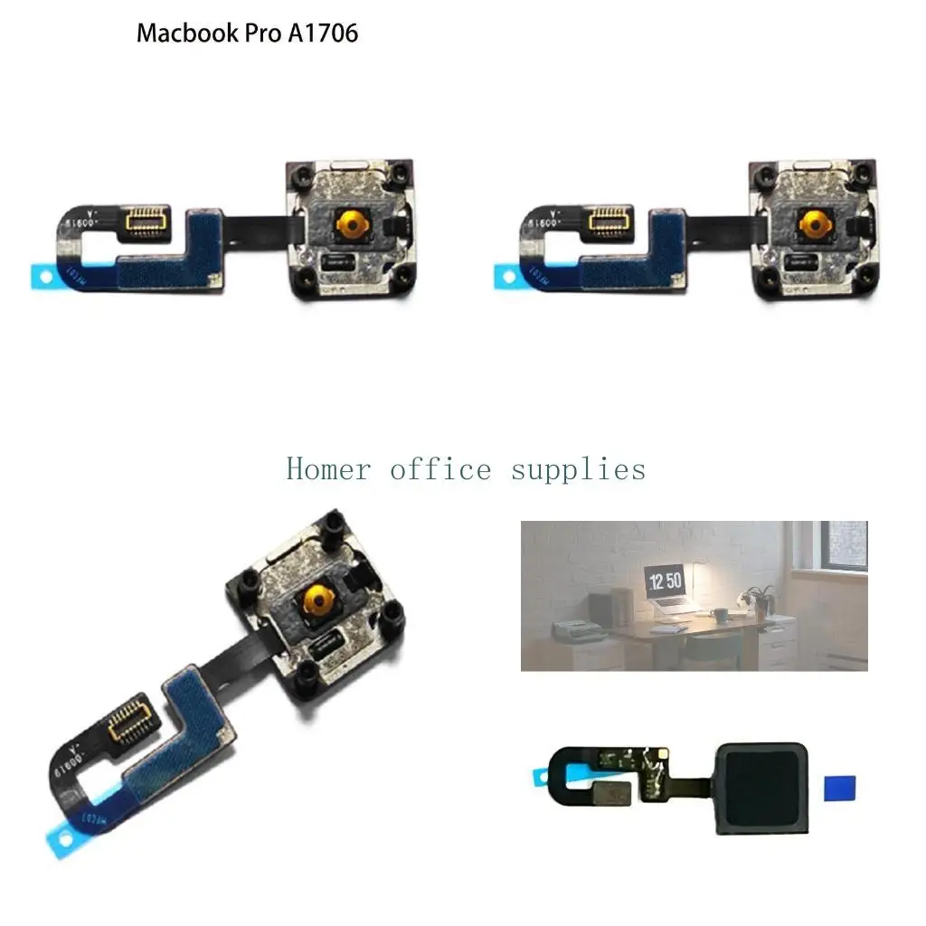 K43B Power On/off Button for Touch Power for Macbook A1706 Power-on for Key Fingerprint Lock Computer Power Switch
K43B Power On/off Button for Touch Power for Macbook A1706 Power-on for Key Fingerprint Lock Computer Power Switch