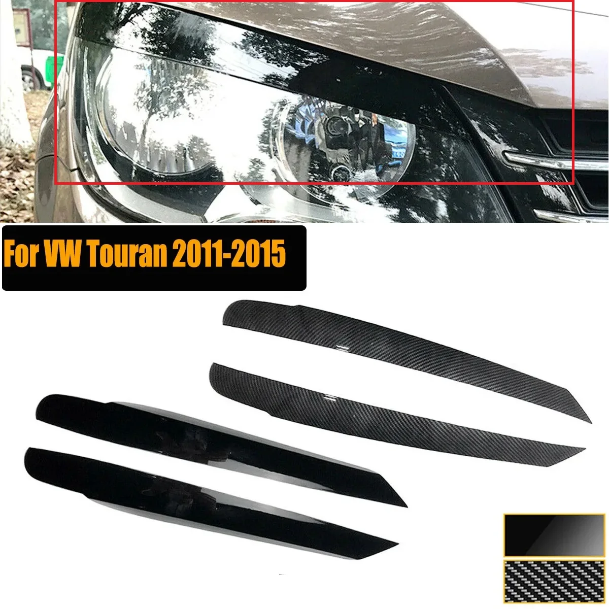 2 шт., декоративные подводки для фар Volkswagen VW Touran 2011 2012 2013 2014 2015
2 шт., декоративные подводки для фар Volkswagen VW Touran 2011 2012 2013 2014 2015
