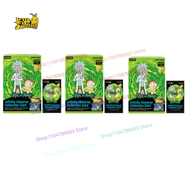 KAYOU Brand New Authentic Rick and Morty Infinite Universe Collectible Card Set - Starry Sky Bag Anime Holiday Gift
KAYOU Brand New Authentic Rick and Morty Infinite Universe Collectible Card Set - Starry Sky Bag Anime Holiday Gift