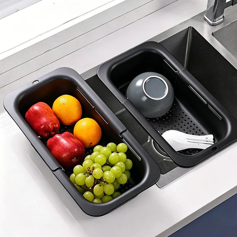 Sink Drain Hanger Drain Basket Retractable Plastic Vegetable Basin Sink Drain Hanger Kitchen Supplies
Sink Drain Hanger Drain Basket Retractable Plastic Vegetable Basin Sink Drain Hanger Kitchen Supplies