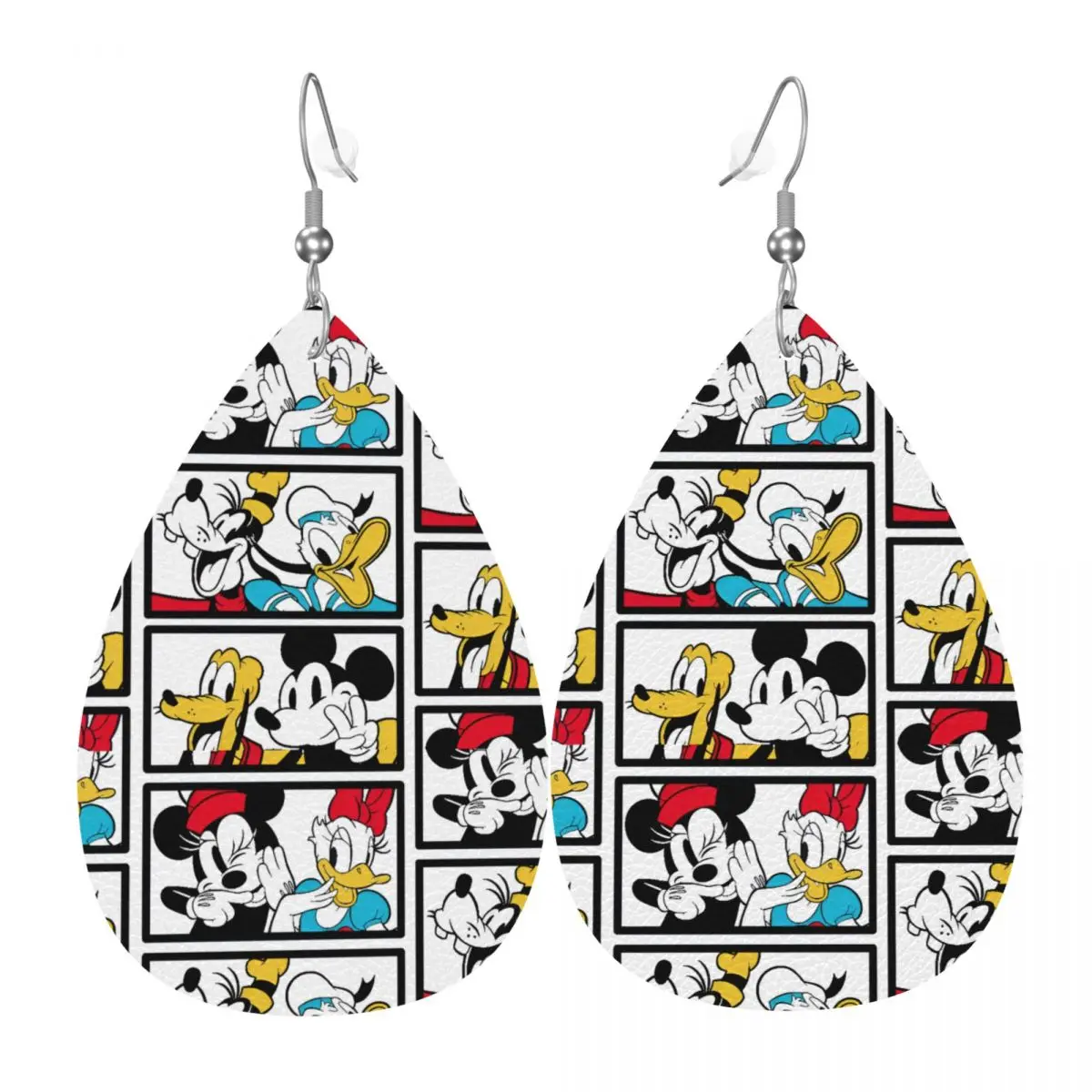 Custom Mickey Mouse Collage PVC Leather Earrings Dangle Earrings Jewelry For Women Anime Cartoon For Wife Mother Gift
Custom Mickey Mouse Collage PVC Leather Earrings Dangle Earrings Jewelry For Women Anime Cartoon For Wife Mother Gift