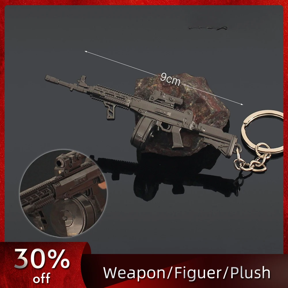 9cm/3.54in Keychains Pendant Toy Guns Game Peripherals Breaking Through Weapon Props Model Gifts Collectible Desk Ornaments Toys
9cm/3.54in Keychains Pendant Toy Guns Game Peripherals Breaking Through Weapon Props Model Gifts Collectible Desk Ornaments Toys